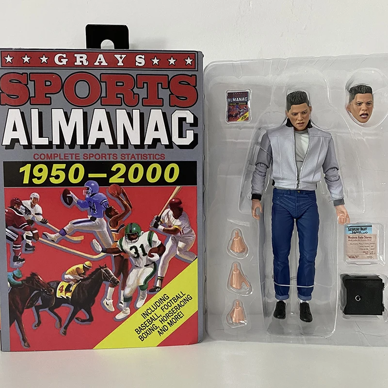 

Biff Tannen Figure Back To The Future 2 Sports Almanac Figure Ultimate 1955 The 35th Anniversary Collection Neca Action Figure T