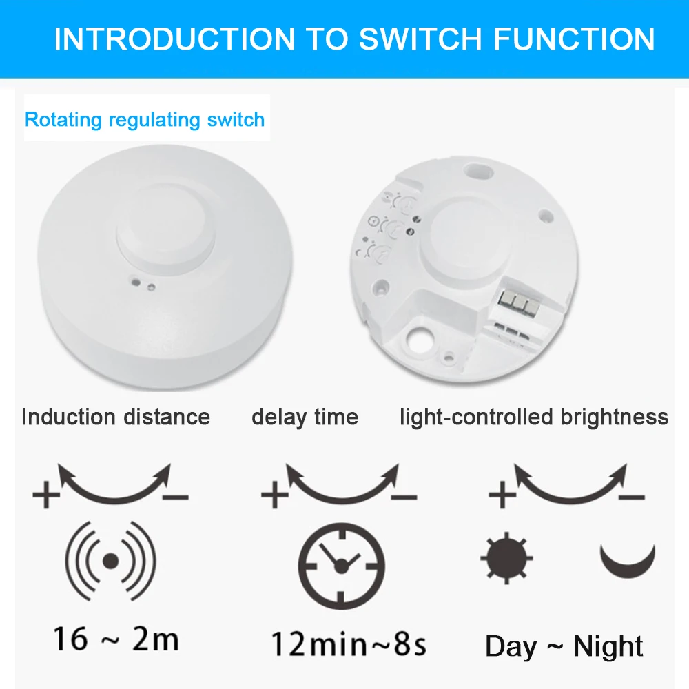 5PCS HB100 Microwave Doppler Radar Wireless Module Motion Sensor HB100, Microwave Motion Sensor, Motion Detector