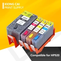 for hp 920 refillable full ink cartridges with chip compatible for for hp officejet7500a 7000 6000w 6500a 6000 6500 printer