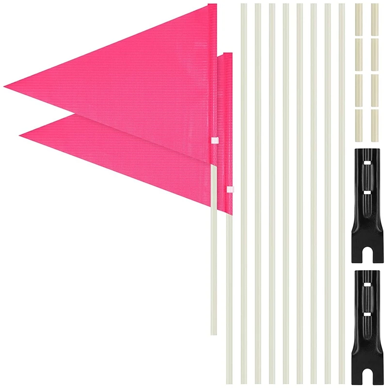 

2 шт., 6 футов, с флагом