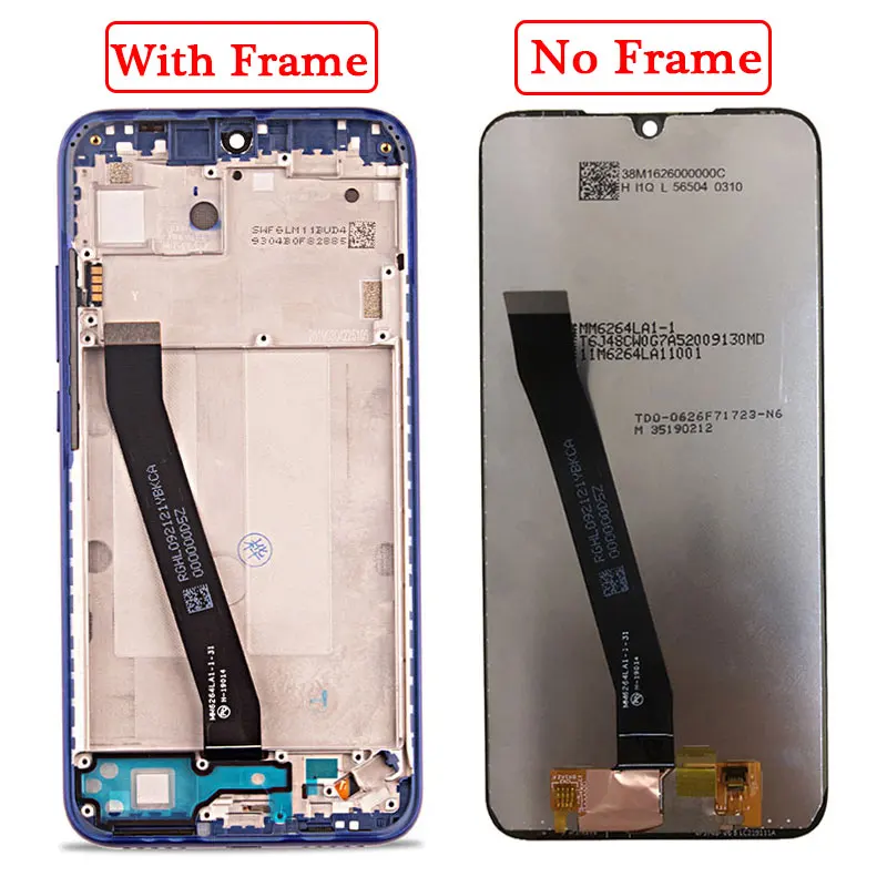 6 26 &quotдля Xiaomi Redmi 7 ЖК-дисплей экран AAA Качество LCD + рамка 10-сенсорный Замена для