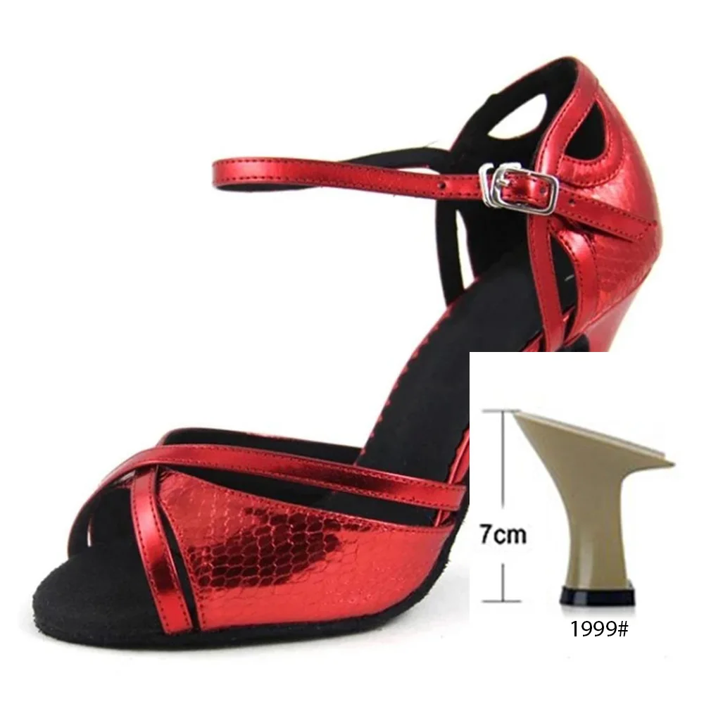 ballroom dance shoes lyrical for women dancing shoes Platform New adjust width party red salsa shoes women with free shipping