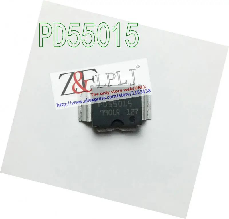 PD55015-E PD55015 PD55015TR-E/PD55015S РЧ силовой транзистор, LDMOST пластмассовый семейный n-канальный улучшенный режим боковых мосфетов - Цвет: PD55015