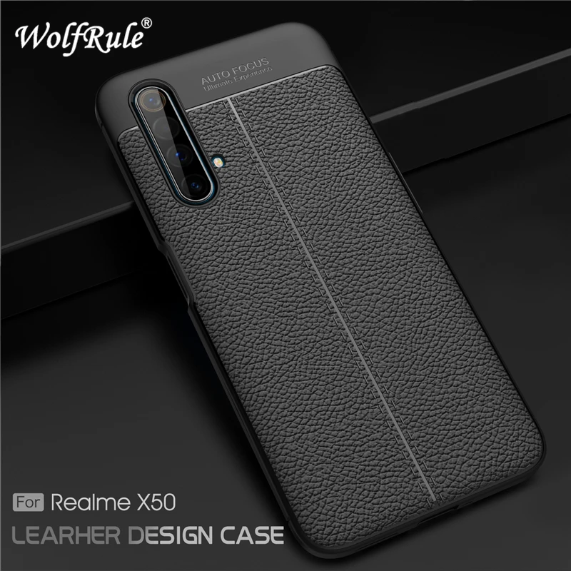 Для OPPO Realme X50 чехол Capas TPU противоударный мягкий ТПУ резиновый бампер для Fundas