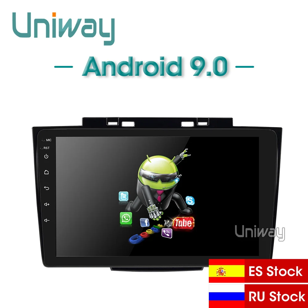 Uniway AXH59081 2G + 32G android 9 0 автомобильный dvd для Great Wall Haval H3 H5 автомобильное радио naviagtion с
