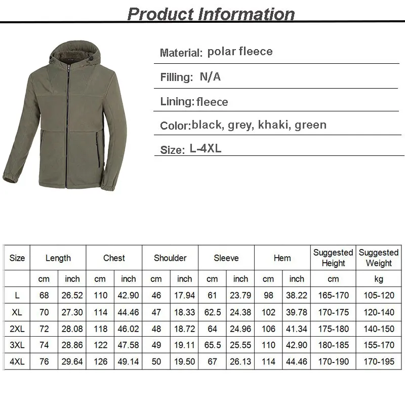 

Casual Hooded Fleece Mens Winter Jacket Autumn Winter Thick Warm Solid Black Men's Windbreaker Coat Chaqueta Hombre Jaquetas