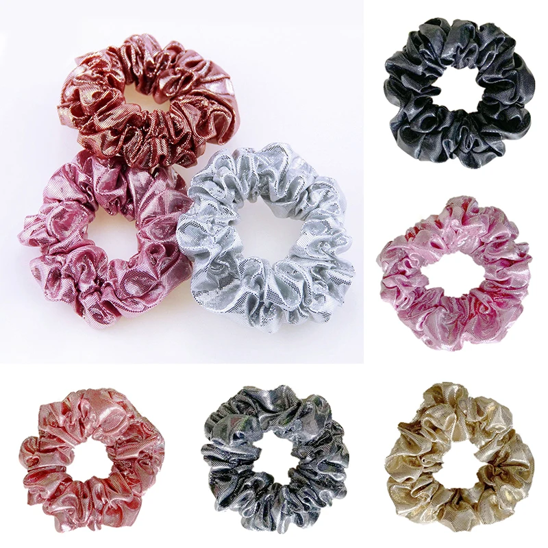 Женские блестящие резинки эластичные красочные для хвостика держатель волос haar