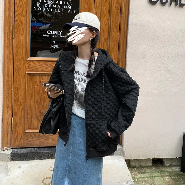 

Цветной кардиган с капюшоном