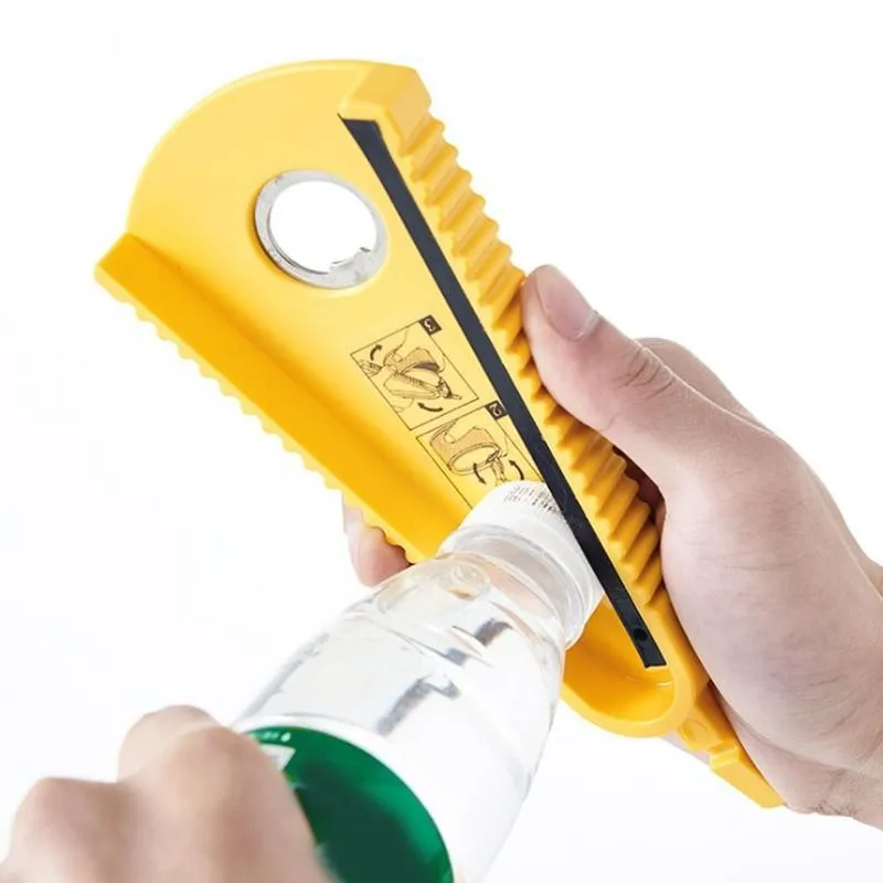 

New Multi-function Bottle Opener Kitchen Utensils Wine Opener Can Opener Tool Small and Portable Bottle Opener Bar Supplies