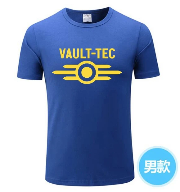 2020 Game Vault Tec logo Gaming Video Fallout 2 3 4 Apparel футболки для игр Мужская футболка женские и