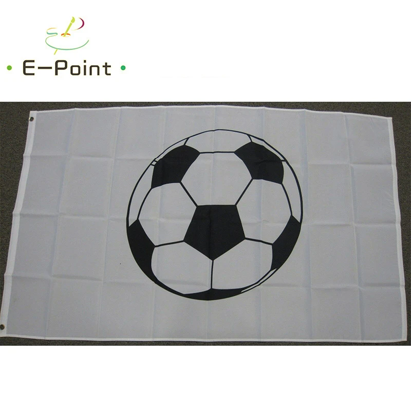 Футбольный мяч флаг размер 2 фута * 3 (60*90 см) 5 футов (90*150 рождественские украшения