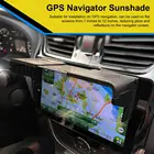 Автомобильный GPS-навигатор, солнцезащитный козырек для GPS-экрана, солнцезащитный козырек 7-12 дюймов, авто, GPS, антибликовый козырек, универсальный экран дисплея, экран, козырек