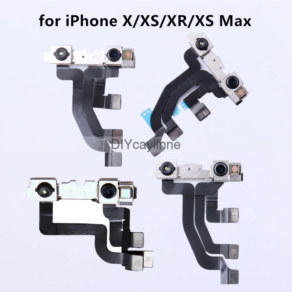 Новая Оригинальная маленькая фронтальная камера для iPhone XS Max / XR X + гибкий кабель
