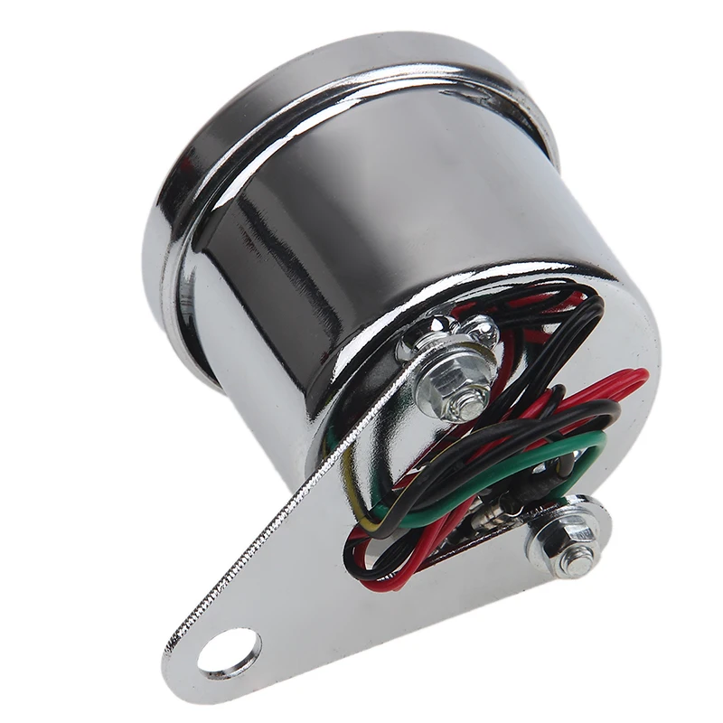 Хромированный Тахометр для мотокросса Аналоговый тахометр скутера и мотоцикла