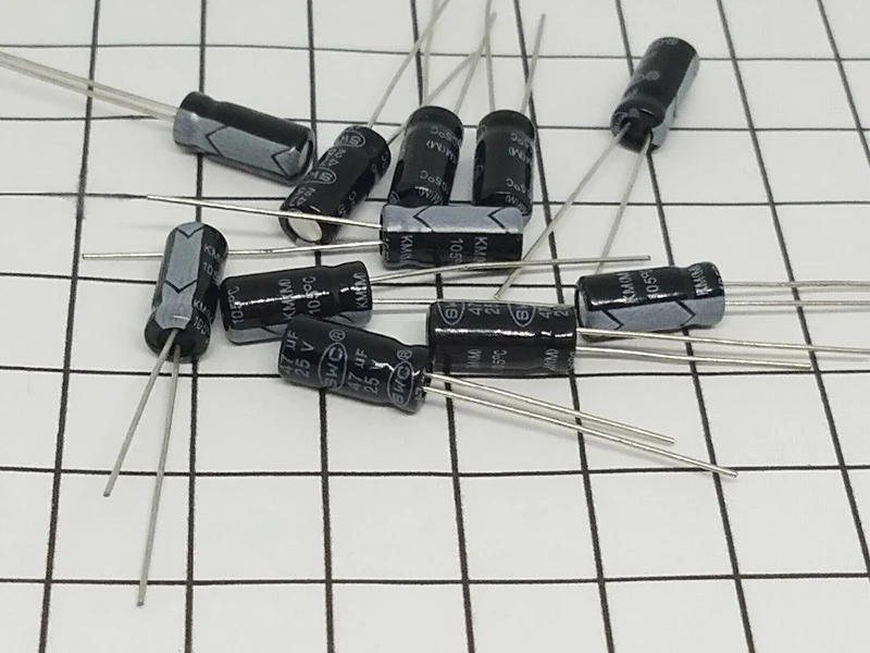 Доступный 50/партия 25 V 47 уровень ультрафиолета 5*11mm 47 мкФ 25 V высококачественный алюминиевый электролитический конденсатор