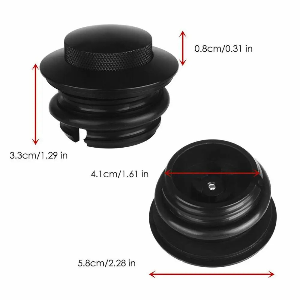Motorcycle Accessories Replacement Oil cap Fuel Tank Cap Cover Aluminium For Harley Davidson Dyna Street Bob 1982-2018 Motorbike |