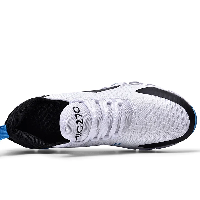 Мужские кроссовки дышащая сетчатая спортивная обувь для улицы зимняя на плоской