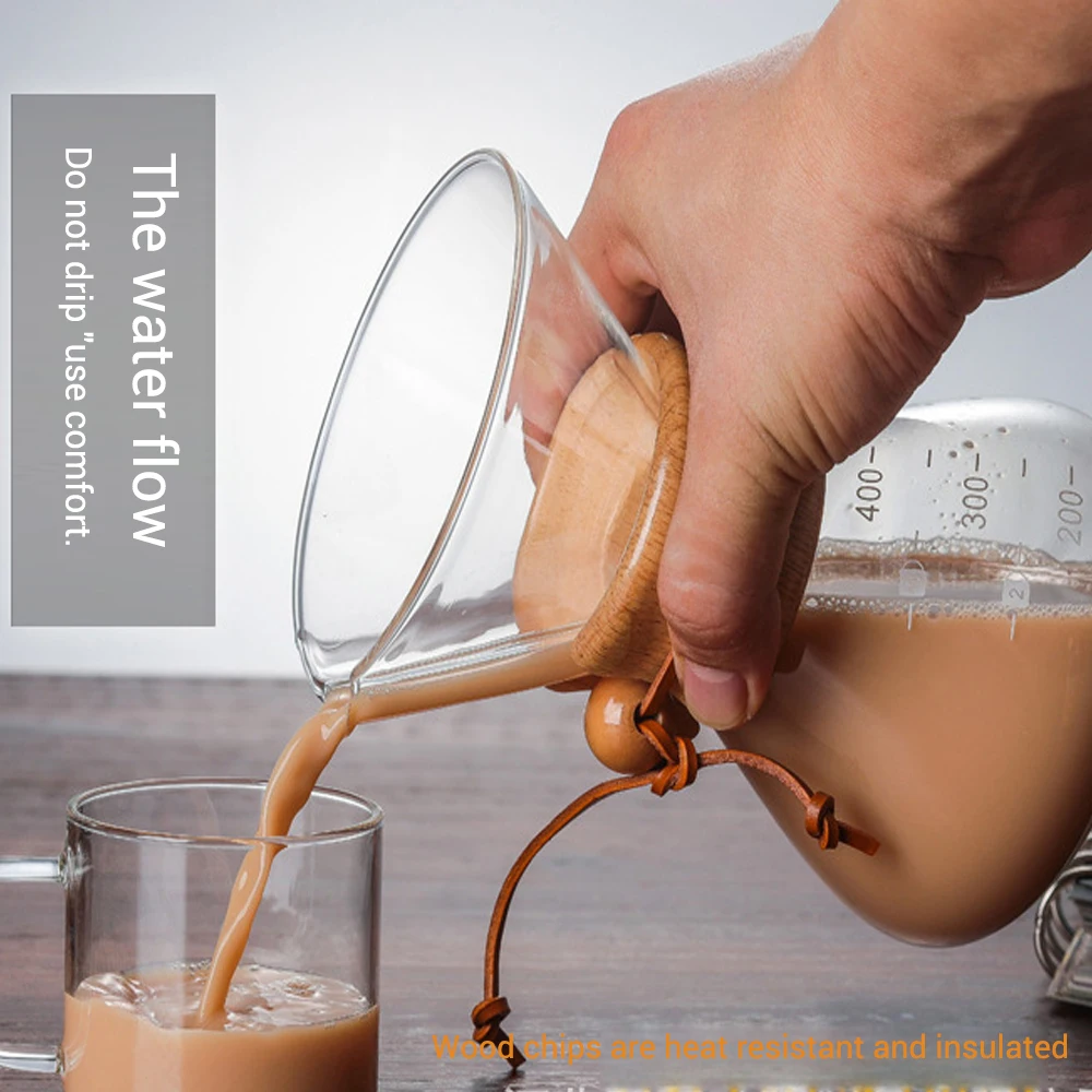 400 мл Классический Стекло эспрессо Кофе чайник Стиль залить машинный фильтр