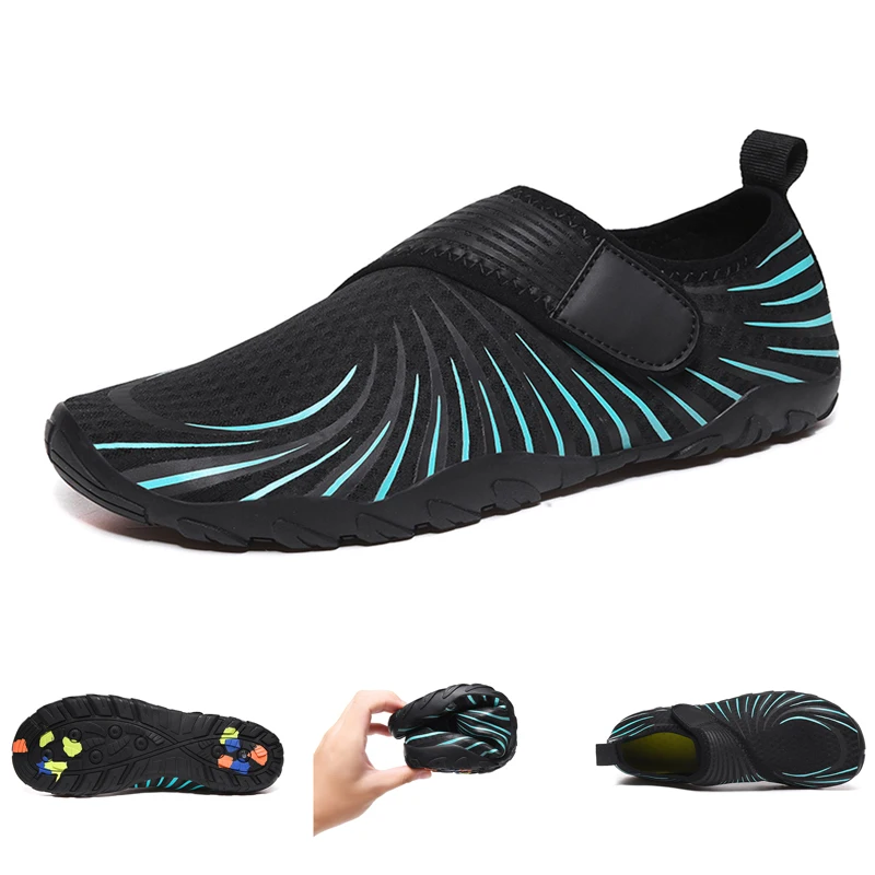 Outdoor Breathable Hiking Shoes Quick Dry Beach Diving Water Shoes Non-slip Lightweight Elastic Upstream Socks Trekking Sneakers