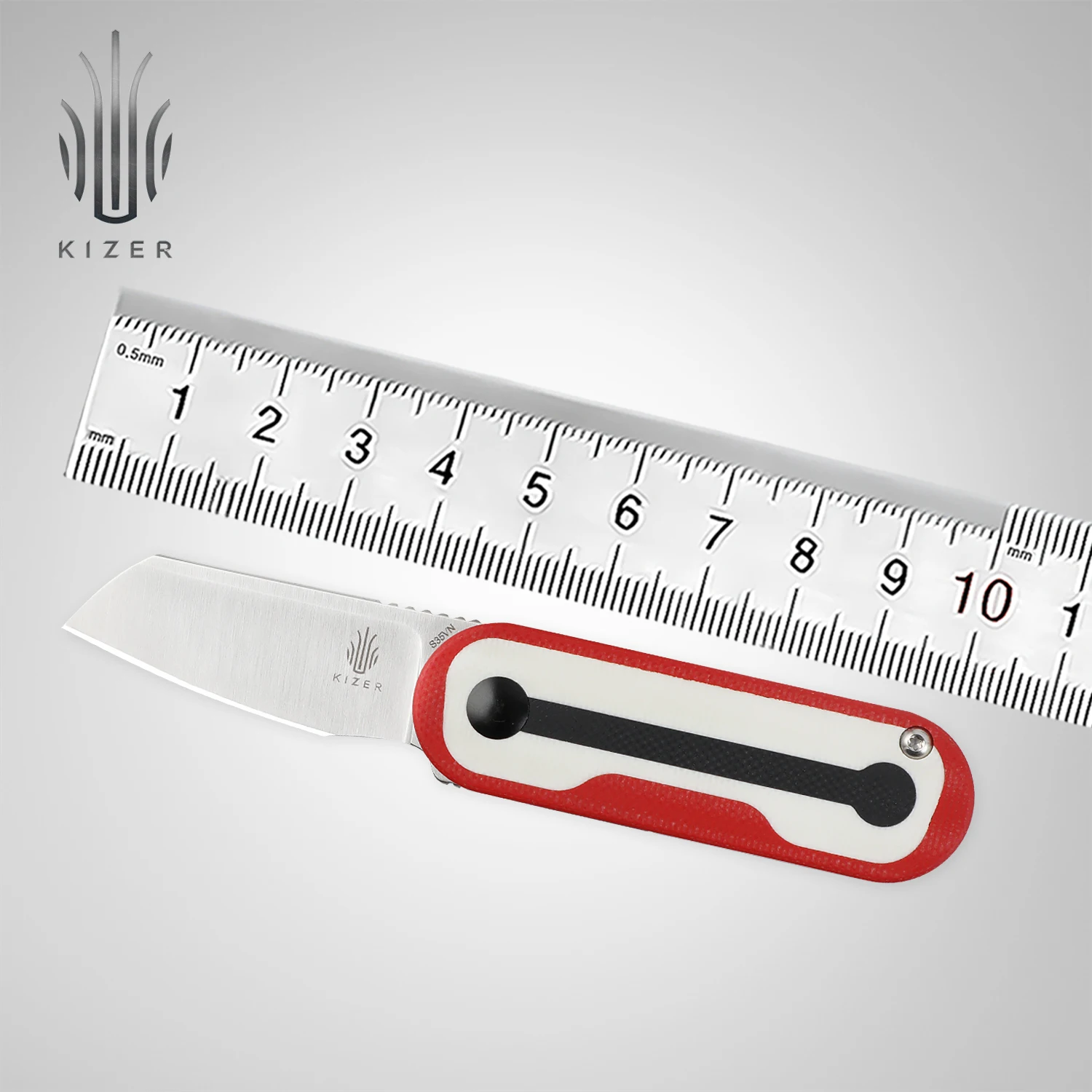 Kizer нож для повседневного использования Ki2583A1/A2 Mini Bay G10 Ручка Flipper 2021 новые ножи