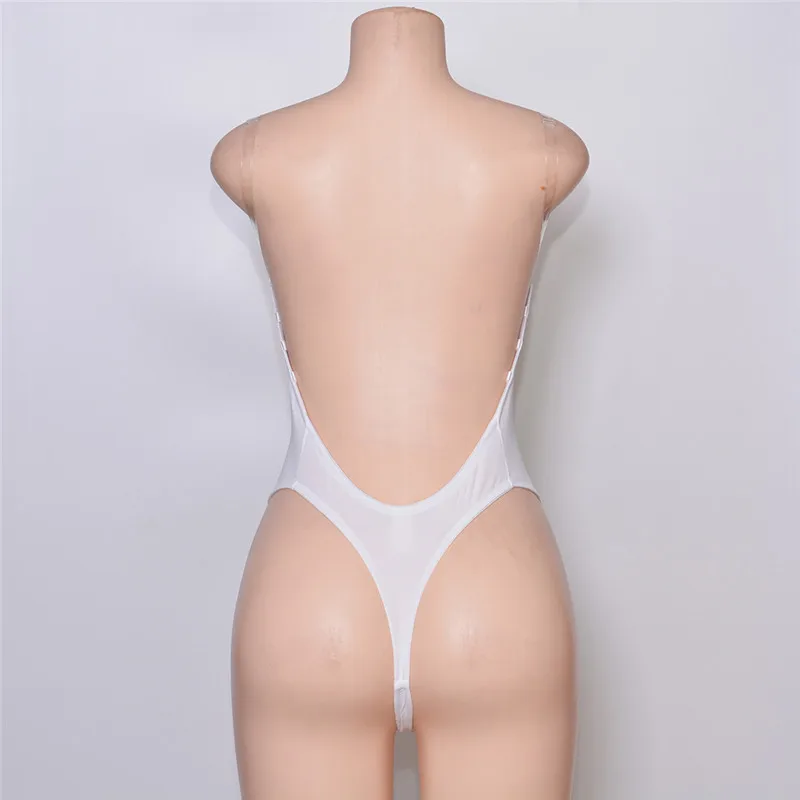 

Women Plunging Deep V-Neck Strapless Backless Bodysuit for Wedding Body Shaper Bra Shapewear U Plunge BMF88