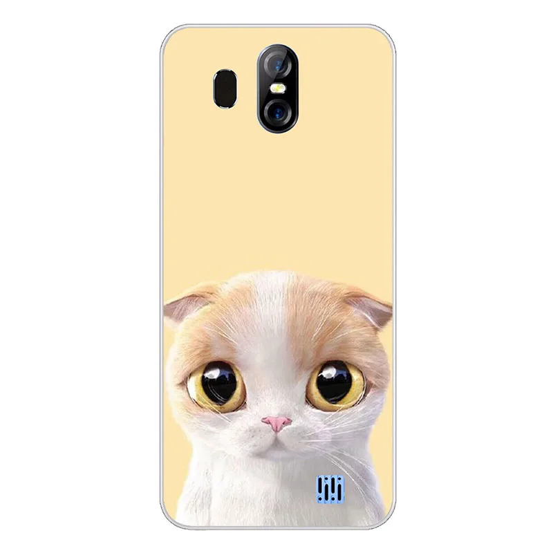 ZX05 Чехол для Silicone S16 чехол силиконовый окрашенный чехол для HOMTOM S16 Чехлы для кошек Сова ack Чехлы для Fundas S16 Fundas Capa корпус сумки - Цвет: ZX05
