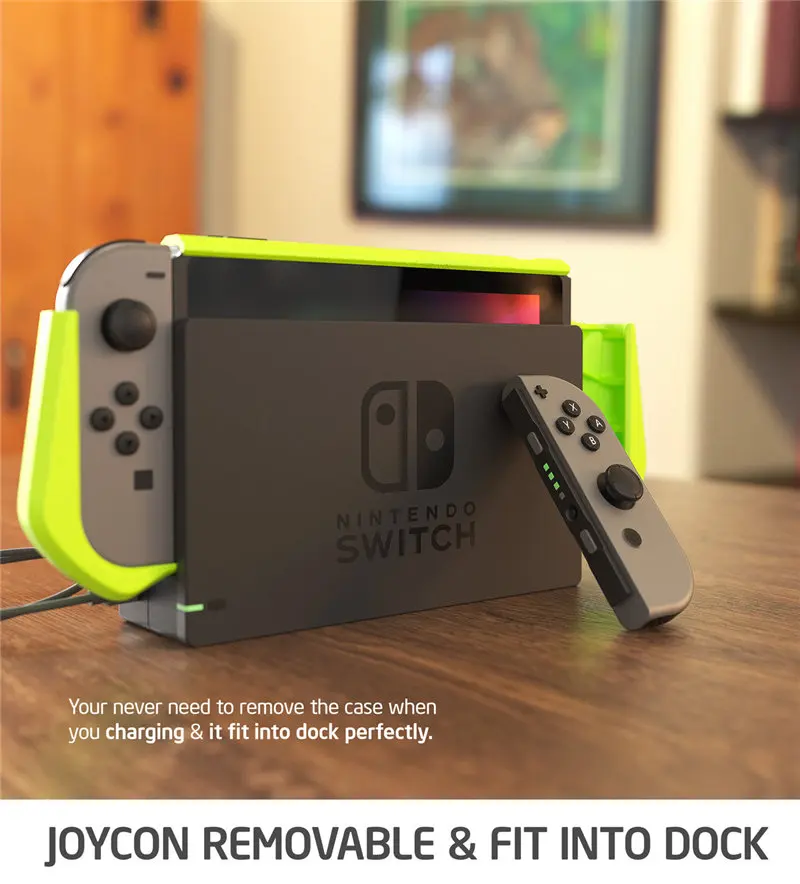 Прикрепляемый чехол для nintendo Switch Mumba Blade Series TPU Grip Cover совместим с консолью nintendo Switch и контроллером Joy-Con