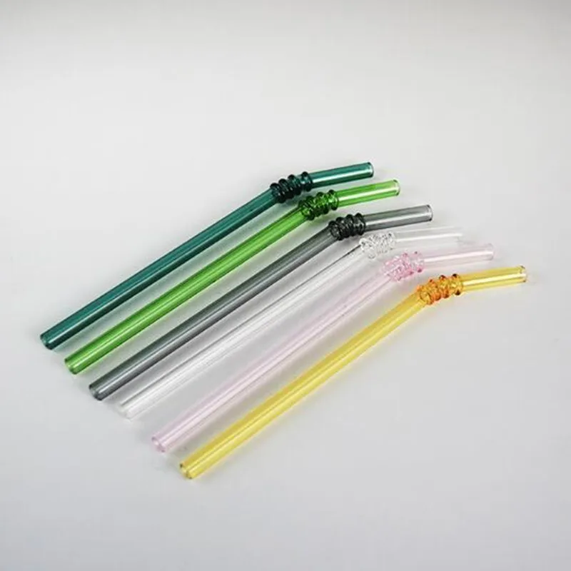 2 шт. новая стеклянная соломинка с кисточкой цветная креативная Цветочная