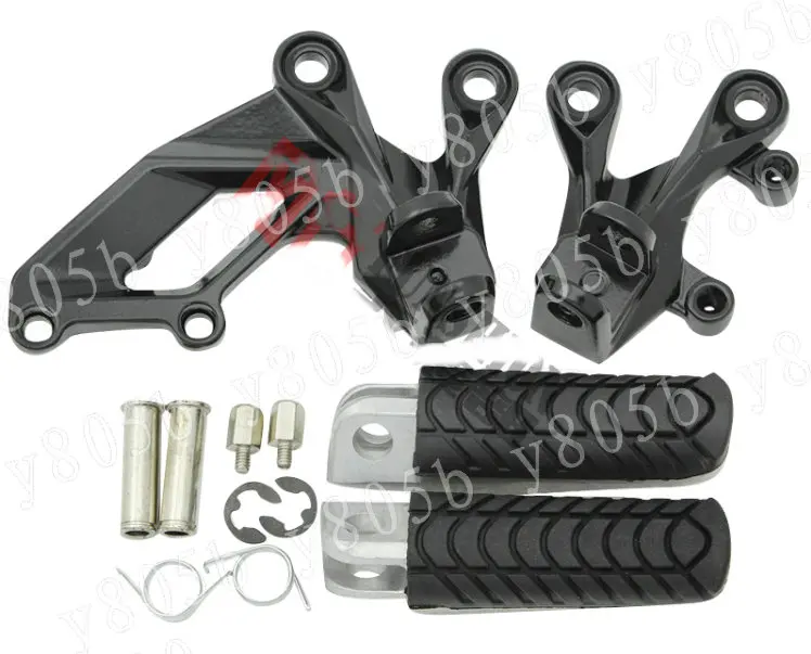 Черные Передние Подножки для всадника подножка комплект кронштейнов KAWASAKI ZX-14R