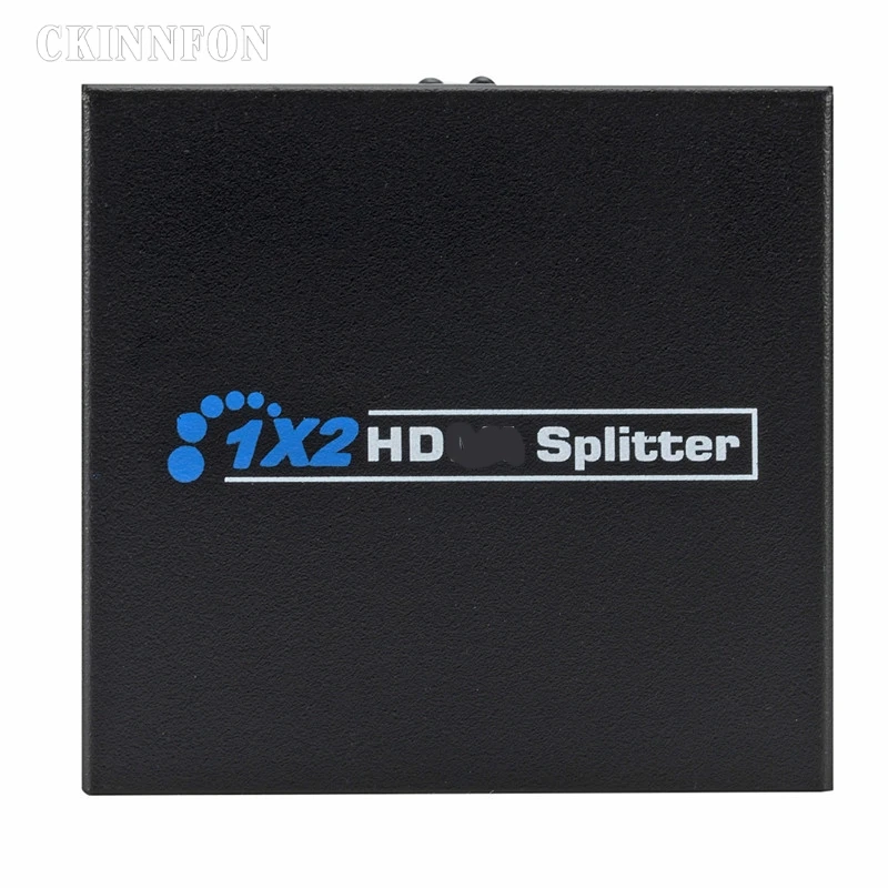 

50Pcs/Lot HDMI-compatible Switcher Adapter Box Splitter HD 1080p Video 1 to 2 Way Splitter 1.3 for HDTV DVD Projector