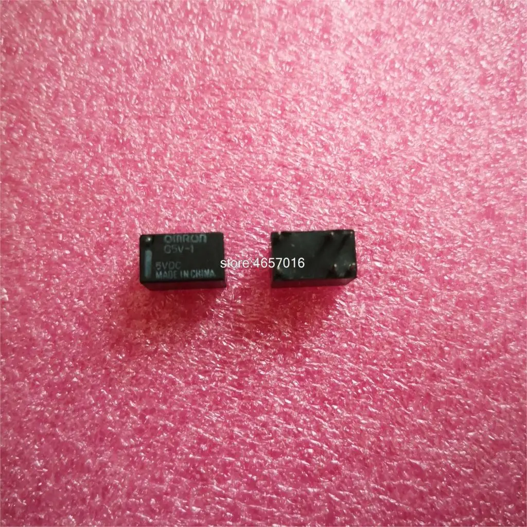 10 шт./лот Omron Φ 5 в постоянного тока 12 В 24 6 контактов SPDT Мини-реле сигнала |