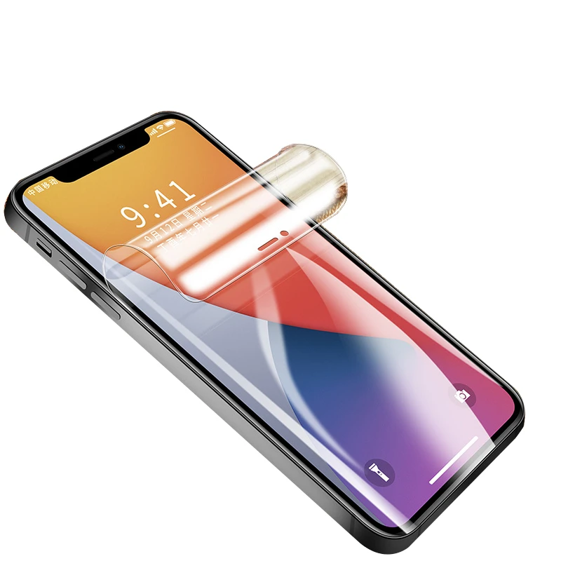 

200D Hydrogel Film Screen Protector For iPhone 12 Pro Max Mini Protective Film iPhone 11 Pro Max XS XR X 8 7 6 6S Plus SE 2020