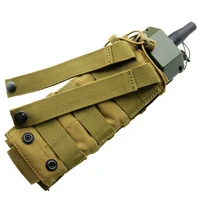 tactical multifunctional vest sundry bag can be filled with water bottle radio and other elastic fixation