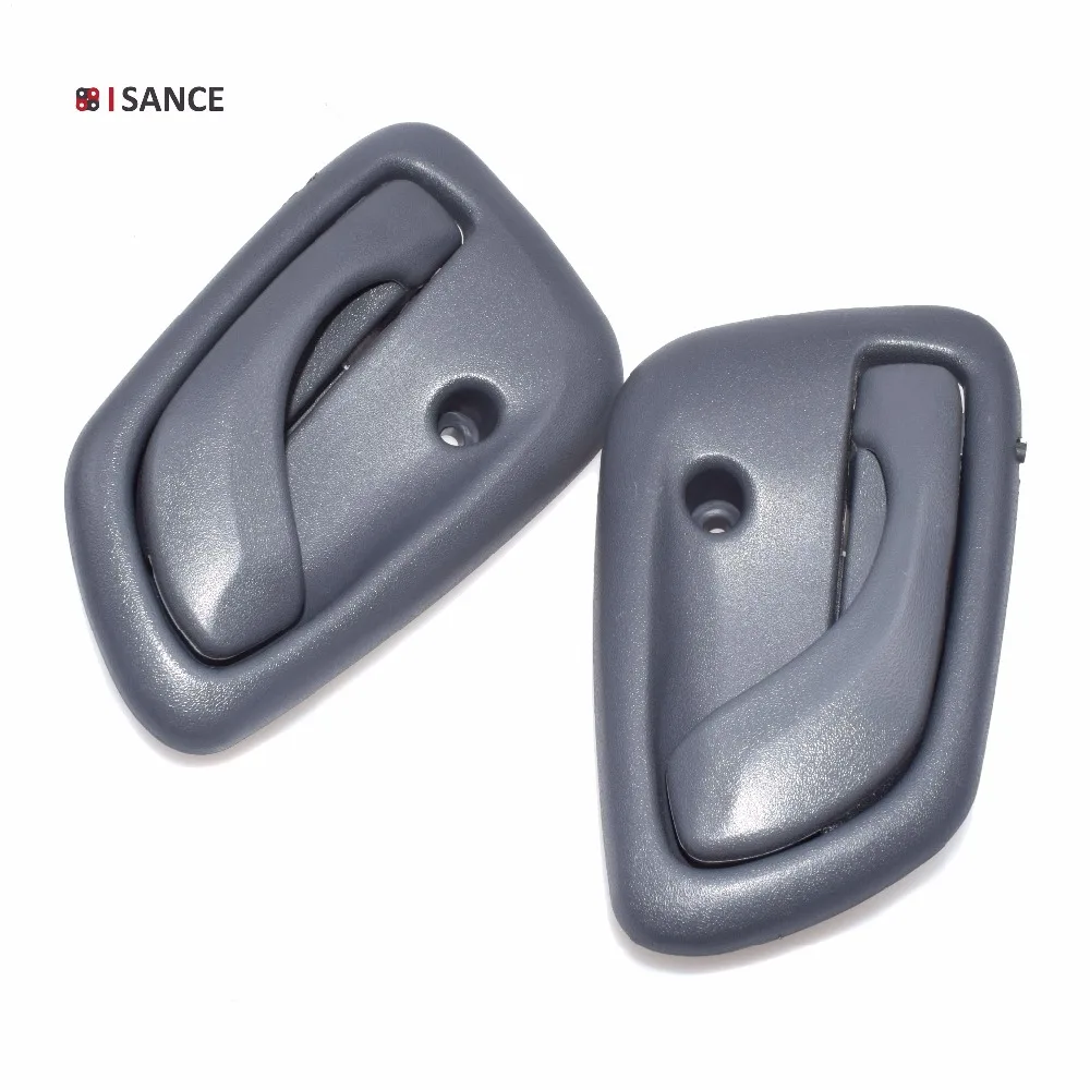 ISANCE 2 шт. серая внутренняя ручка двери Передняя Задняя Левая Правая 30024123 30024125 для