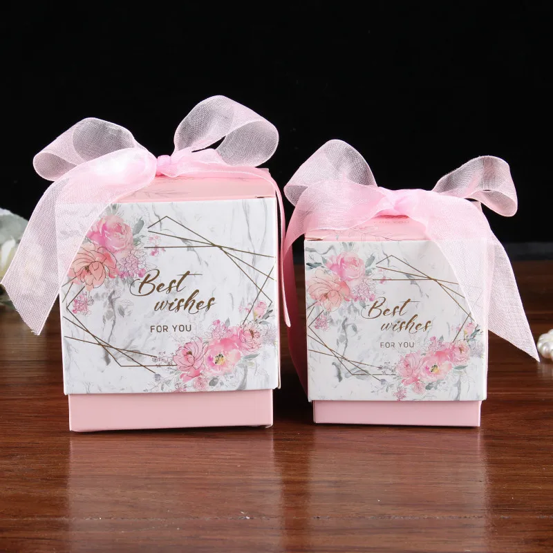 

New Creative Wedding Candy Box Baby Shower Gifts For Guests Birthday Party Baby Shower Gift Bag Event Party Supplies Packing Box