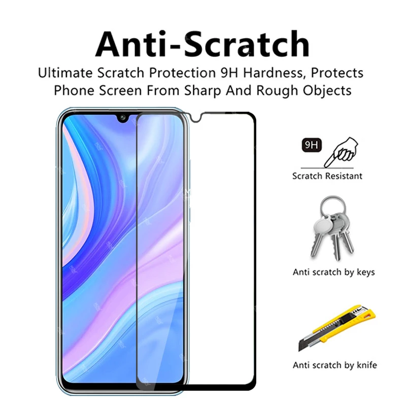 2в1 Защитное стекло для huawei y8p y5p y7p y6p y6s y9s y9a y7a 2020 Защита камеры закаленное на y 8p 5p 6p