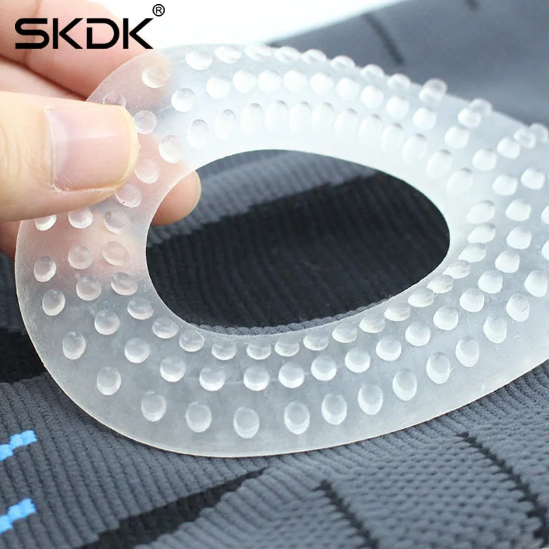 1 шт. компрессионный фиксатор колена SKDK силиконовый стабилизатор весны