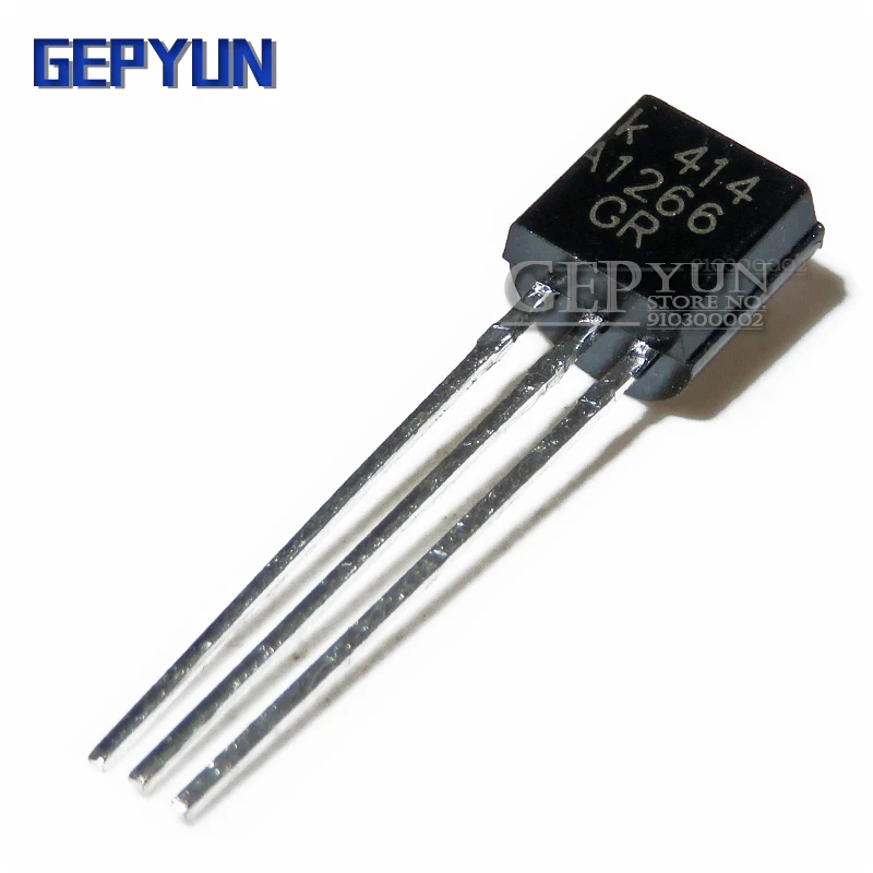 100 шт. 2SA1266 TO92 A1266 TO-92 триодный транзистор Gepyun | Электронные компоненты и