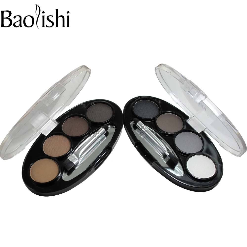 

4 Color Natural Long-lasting Waterproof Eyebrow Power Brown Black brow tint Eyes Shaper Cosmetic Makeup Tool