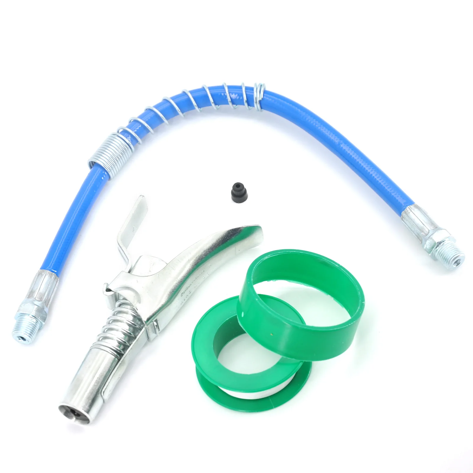 Смазочный шприц адаптер шланг Комплект пистолет муфта блокировки насадка Quick