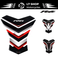 motorcycle fuel tank pad protector 3d resin suitable for yamaha yzf r6 r6 general purpose