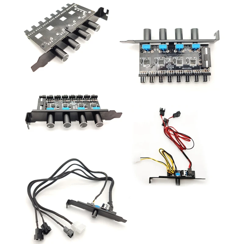 4D Fan Speed Controller Single Control IDE Interface HUB Computer Temperature Heat Dissipation Switch | Компьютеры и офис