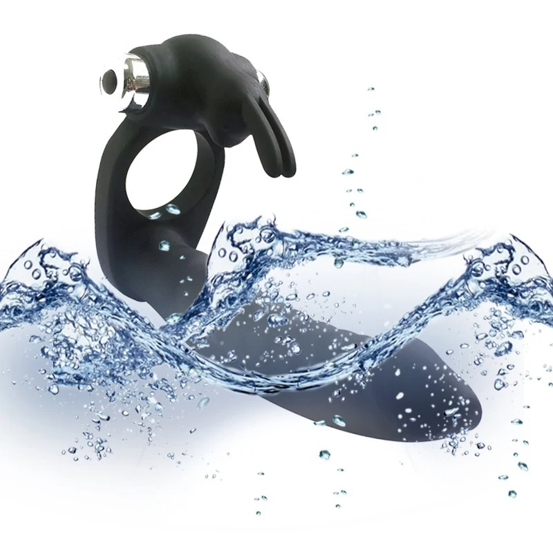 7 скоростей пенис вибрирующее кольцо двойное проникновение Анальная пробка