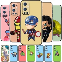 marvel cartoon avengers for oneplus nord n100 n10 5g 9 8 pro 7 7pro case phone cover for oneplus 7 pro 17t 6t 5t 3t case