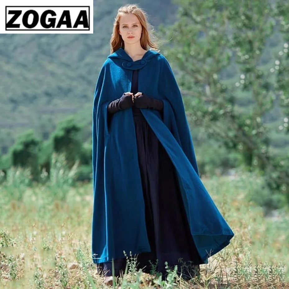 ZOGAA зимний женский плащ высокое качество дизайнерский Ретро стиль толстый с