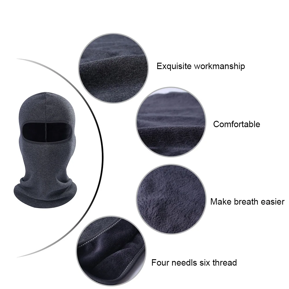 Зимняя полярная Балаклава из флиса для лица ниндзя Тактическая Военная маска