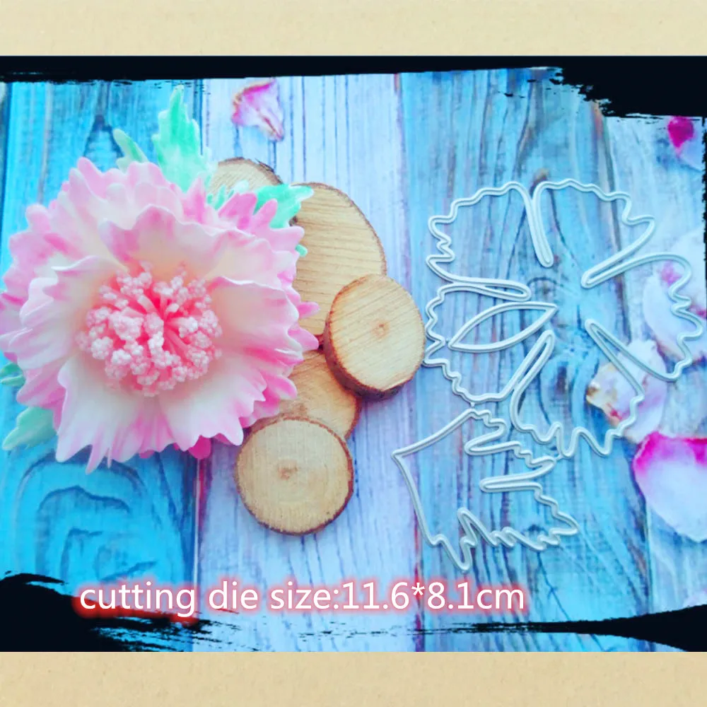 

New Flowers Cutting Dies Stencil Template for Embossing DIY Scrapbooking Paper Album Gift Cards Making Scrapbooking Dies Metal