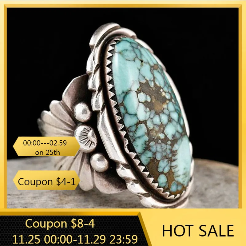 

Boho Classic Dashion Oval Green Stone Pattern Ring Jewelry Wedding Gift For Men Engagement Rings Women Aristocats New E5Q692