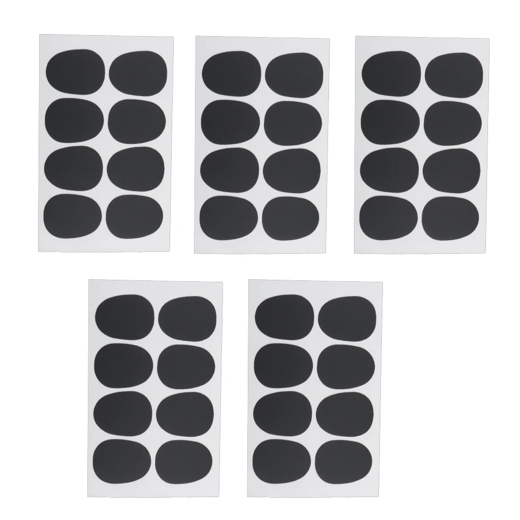 

40 Pieces / Piece Alto / Tenor Sax Mouthpiece Patch Pad Rubber Tooth Pad