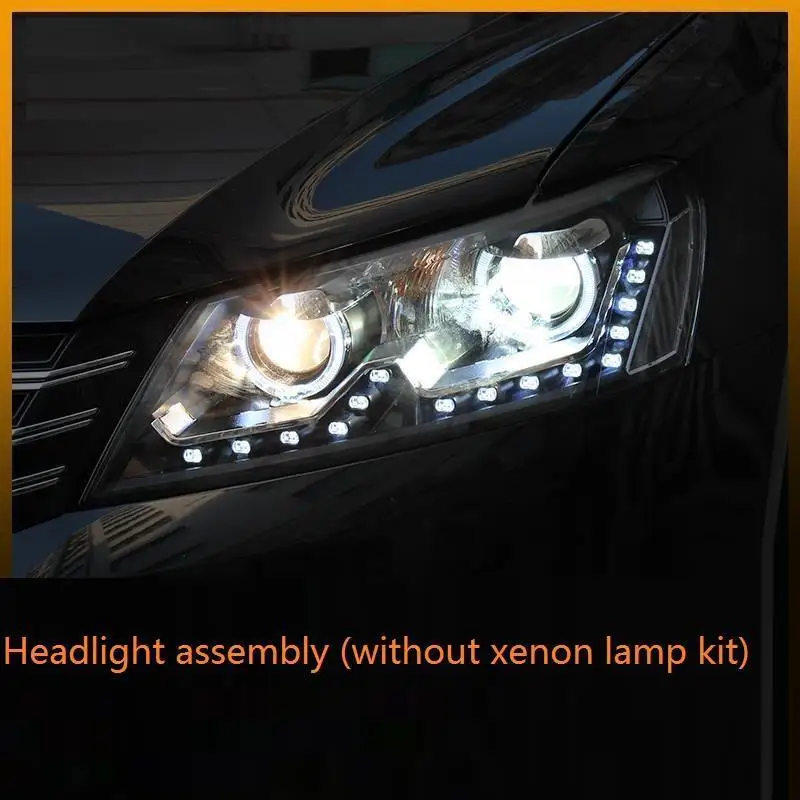 Ходовые части фары лампа Neblineros Led Para авто освещение 11 12 13 14 15 для Volkswagen Passat|Фара в